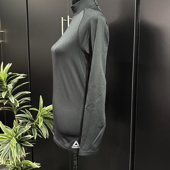 Reebok Compression Turtleneck,long sleeve,tight fit,warm,stretch,base layer,logo - Picture 3 of 9